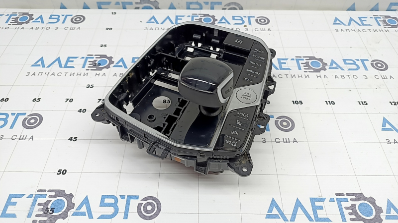 Gear shifter with handle BMW X5 G05 19-23 for parking sensors, PMA, 360 cameras and remote start, scratches