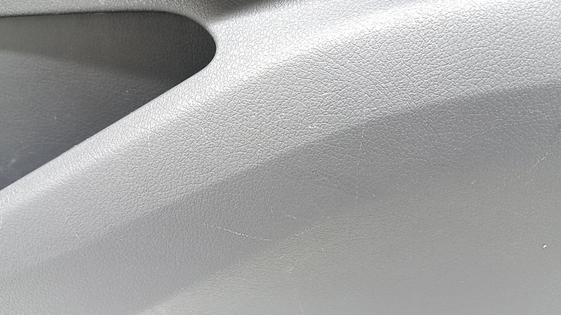 Door trim, front right card, Mercedes X167 GLS 450 580 20-26, dark gray, insert and armrest, beige leather, molding under dark wood Burmester, scratches