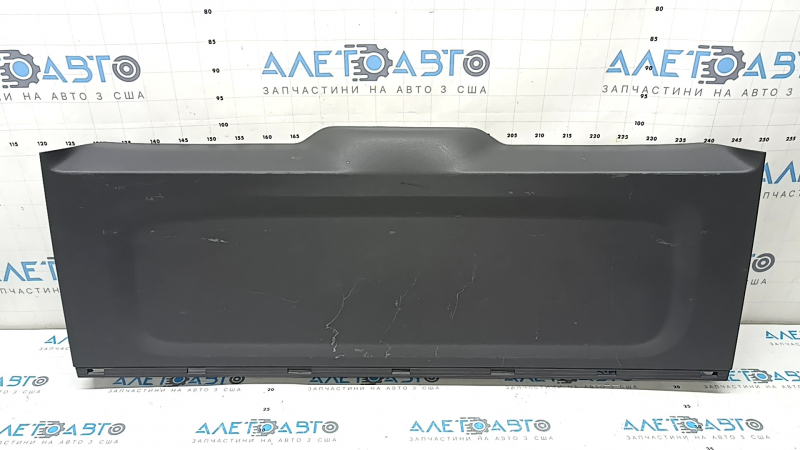Lower trim of the trunk door Mercedes X167 GLS 450 20-23 dark gray, upper part, scratches, worn