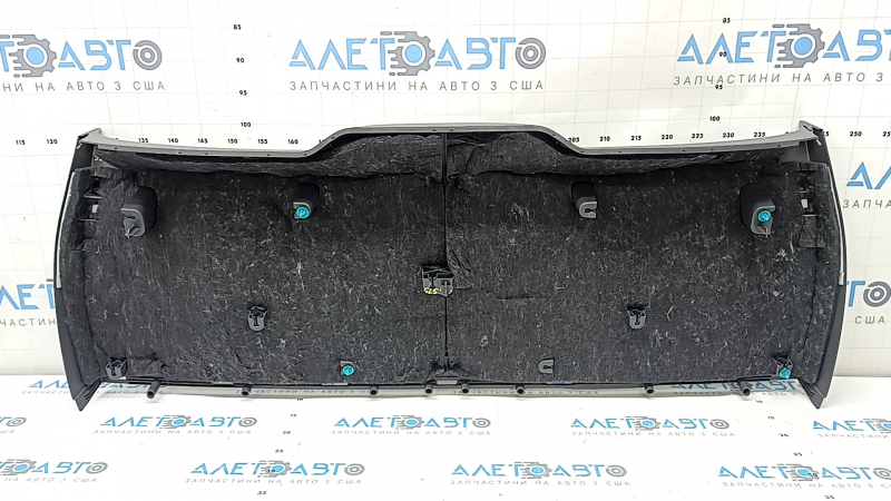 Lower trim of the trunk door Mercedes X167 GLS 450 20-23 dark gray, upper part, scratches, worn