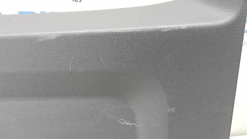 Lower trim of the trunk door Mercedes X167 GLS 450 20-23 dark gray, upper part, scratches, worn