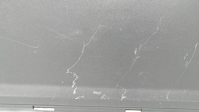 Lower trim of the trunk door Mercedes X167 GLS 450 20-23 dark gray, upper part, scratches, worn