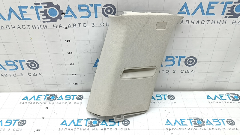 Left rear pillar trim in front of the window Mercedes X167 GLS 450 580 20-26 beige, dry-cleanable, dented