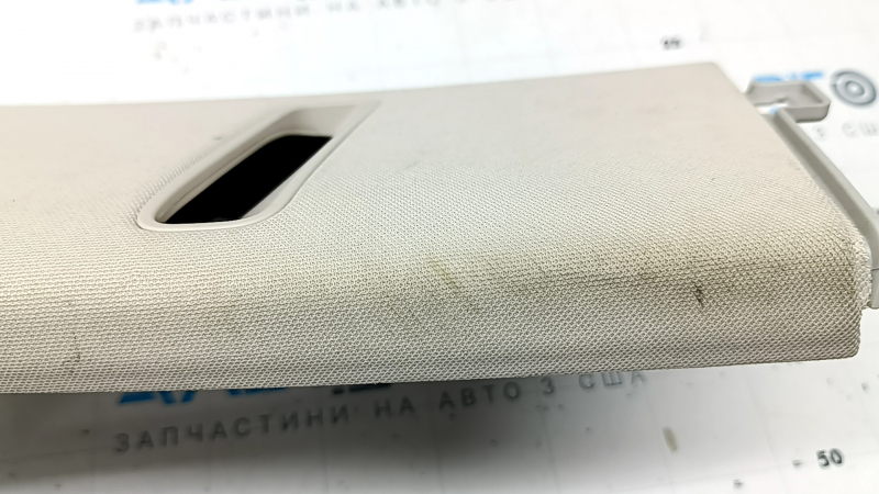 Right rear pillar trim in front of the window Mercedes X167 GLS 450 580 20-26 beige, dry-cleanable, dented