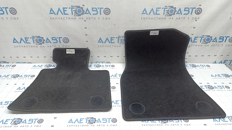 Set of floor mats, fabric, BMW X5 G05 19-23, black, 2 rows, for cleaning