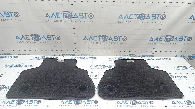 Set of floor mats, fabric, BMW X5 G05 19-23, black, 2 rows, for cleaning