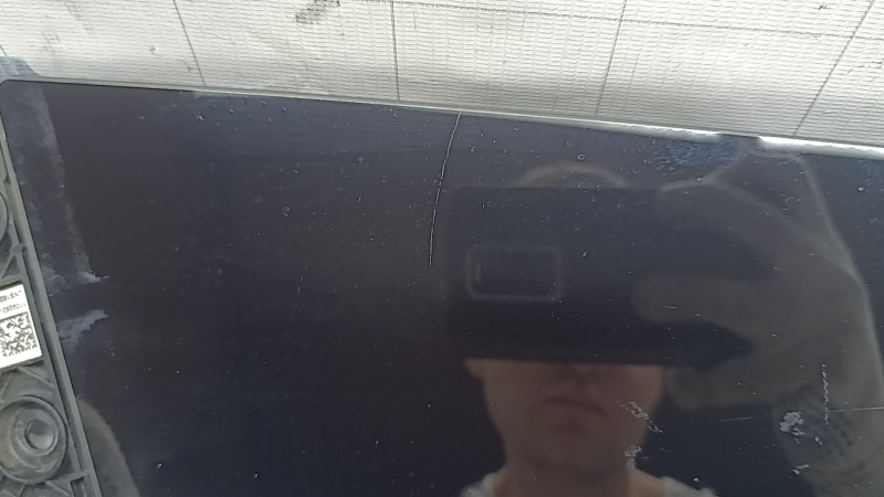 Tesla Model 3 18-23 center pillar trim, outer left, with camera and unit, scratches