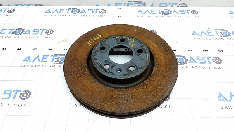 Front right brake disc Audi A4 B8 13-16 320/30mm, rusty