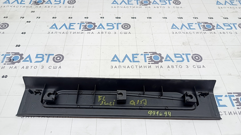 Front left door sill plate Alfa Romeo Giulia 17-24 black structure, scratches, broken fasteners
