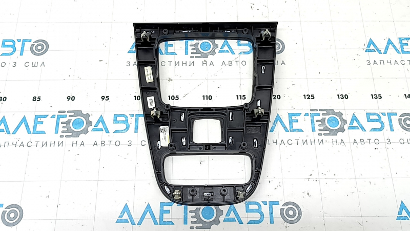 Mercedes X167 GLS 450 580 20-23 center console trim, dark wood, scratches, swollen veneer