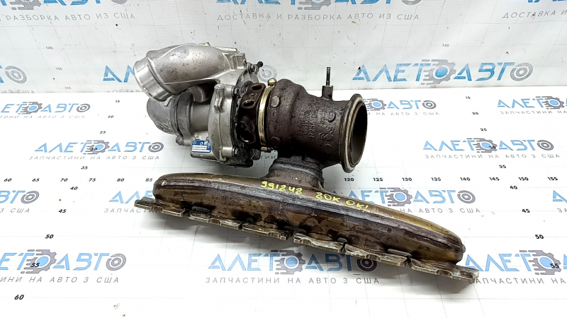Turbocharger assembly with manifold Mercedes X167 GLS 450 20-24 80k