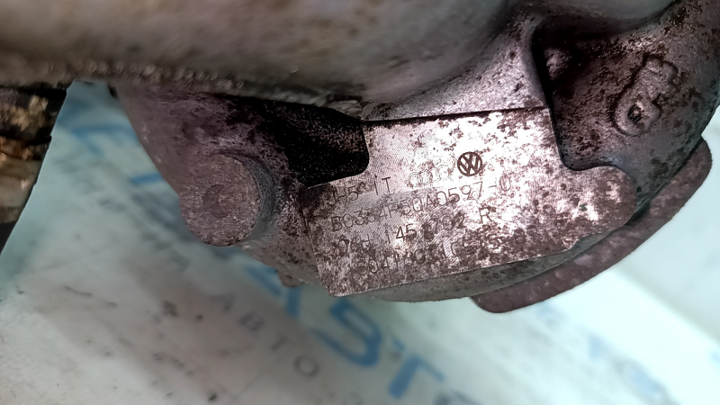 Turbocharger Audi A4 B8 13-16 rest 2.0T 114k, with bracket