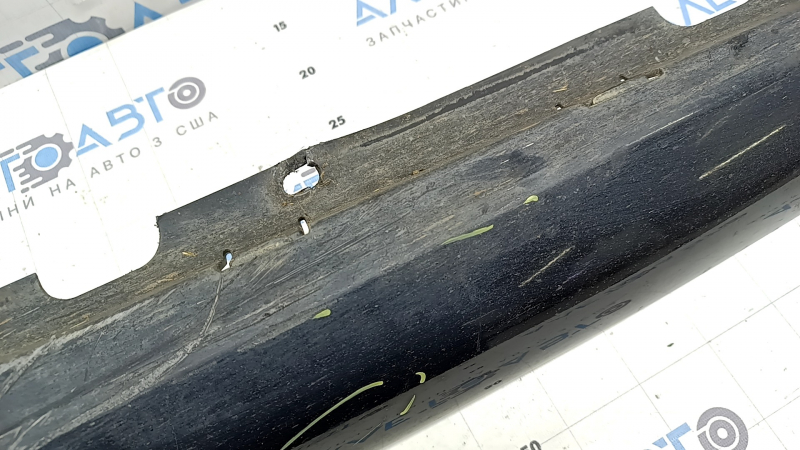 Left threshold Alfa Romeo Giulia 17-24 black, scratches, cracked fastening