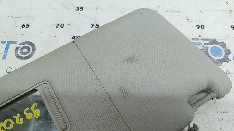Right visor VW Passat b8 16-19 USA gray, without hook, for lighting, for dry cleaning