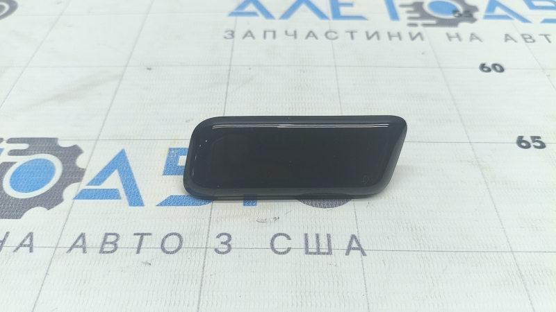 Left headlight washer cap for Toyota Land Cruiser 2016-2021, black