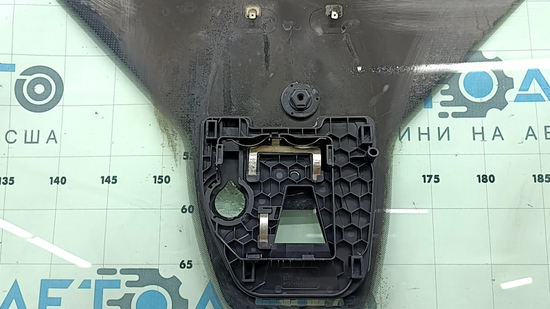 Ford Escape MK3 17-19 windshield, fitted with rain sensor and lane keeping camera, heated wiper area, air along the edge, sand, chips, soot