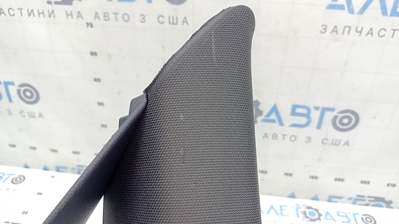 Left rear window trim for Audi A3 8V 15-17 4d, black, broken guide, scratches