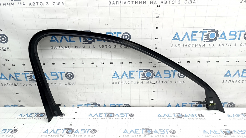 Inner front right door frame Audi A3 8V 15-20 4d, black, worn