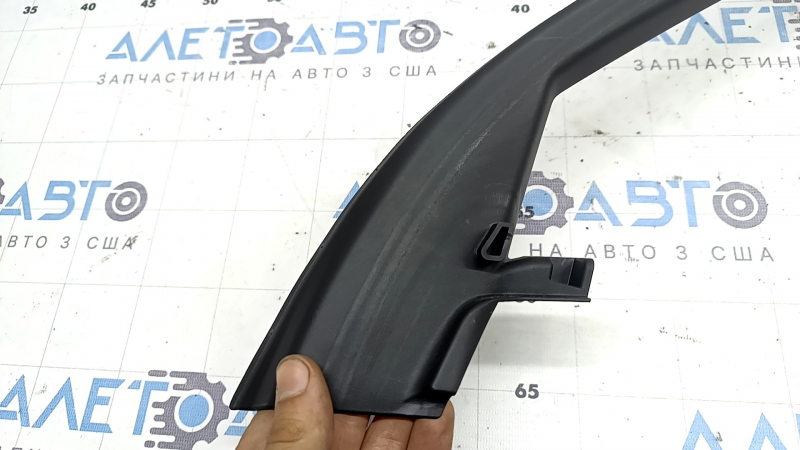 Inner front right door frame Audi A3 8V 15-20 4d, black, worn