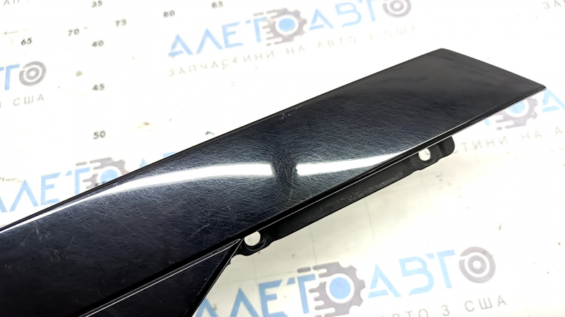 Door trim, side rear right, Audi A3 8V 15-20 4d, rear, black gloss, for polishing