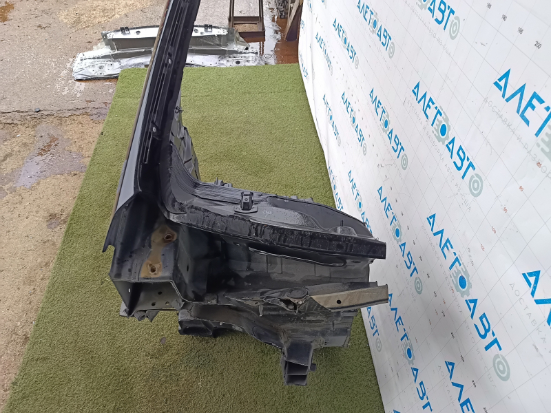 Front right quarter Hyundai Sonata 15-19 black, without side member