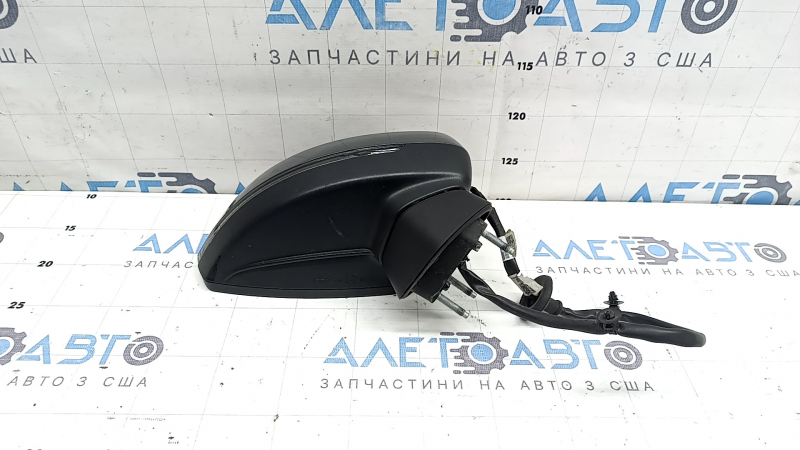 Right side mirror assembly Audi A3 8V 15-20 4d, 5d 6 pins, turn signal, heated, gray
