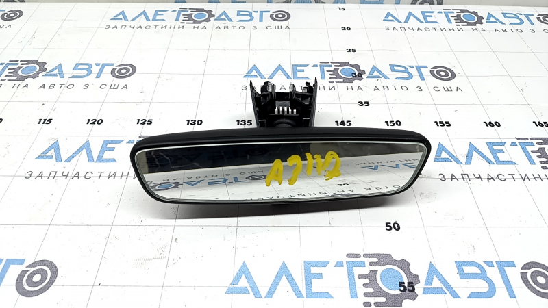 Interior mirror Audi A3 8V 15-18 black, with overlay