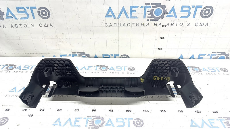 Rear left seat runner trim, 2nd row, center front, BMW X7 G07 19-26, black