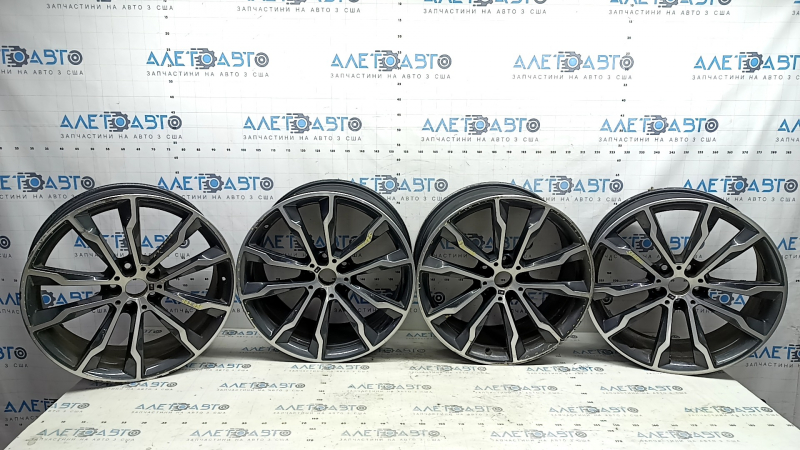 Set of wheels R20x8J R20x9.5J BMW X3 G01 18-21 M-Sport, Style 699M, curb