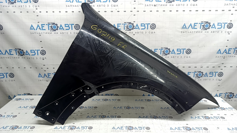 Front right wing BMW X7 G07 19-26 black 475, in glue