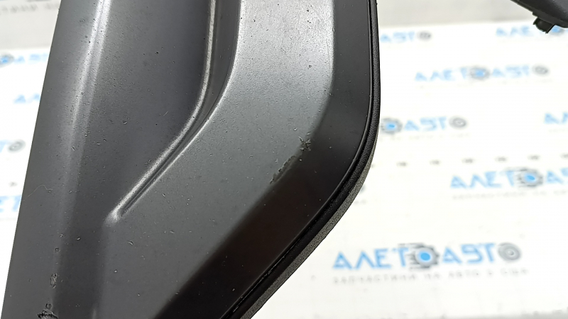 Front bumper central molding Hyundai Santa FE 19-23 XRT, graphite structure, scratches, broken fastening