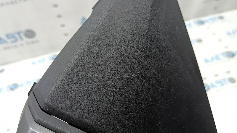 Front bumper central molding Hyundai Santa FE 19-23 XRT, graphite structure, scratches, broken fastening