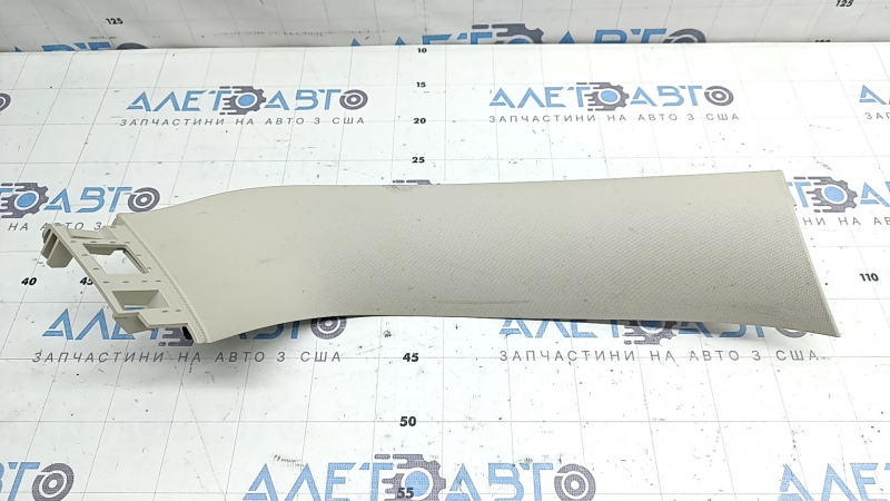 Left rear upper door trim BMW X7 G07 19-25 Elfenbein-Weiss, dry-cleanable
