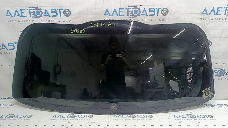 Rear glass of the trunk door BMW X7 G07 19-26 tinted, in glue