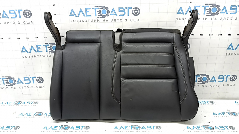Rear seat cushion, 2nd row, left, Ford Escape MK3 13-19, black leather, wrinkled, needs cleaning