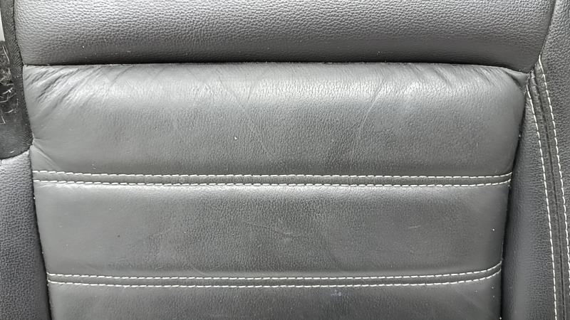 Rear seat cushion, 2nd row, left, Ford Escape MK3 13-19, black leather, wrinkled, needs cleaning