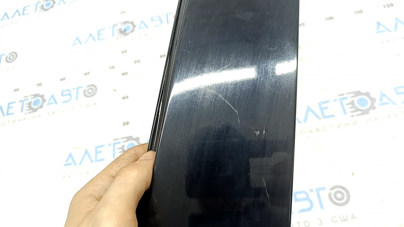 Front left side door trim BMW X7 G07 19-26 black gloss, scratches