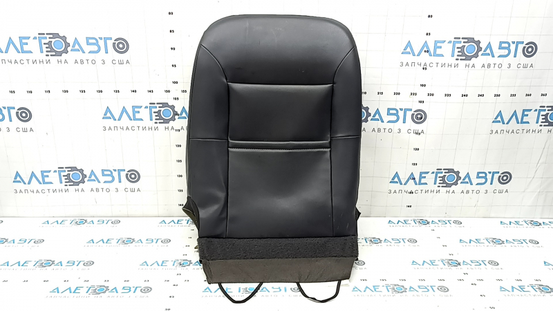 Ford Escape MK3 17-19 driver's seat back upholstery, leather, black, heated, ready to clean, attached