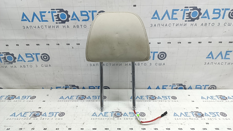 Front left headrest BMW X7 G07 19-22 leather Comfort, Elfenbein-Weiss, dry-cleanable