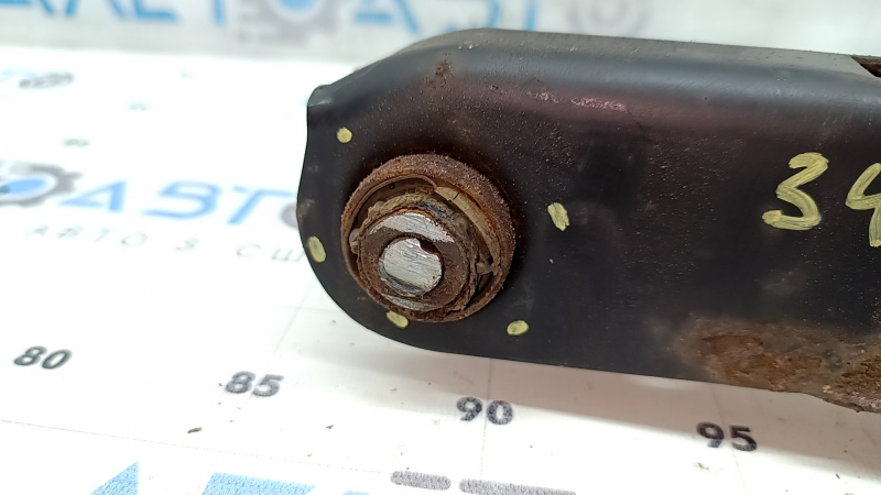 Lower control arm under spring rear left Ford Escape MK3 13-19 rusty, silent block to replace