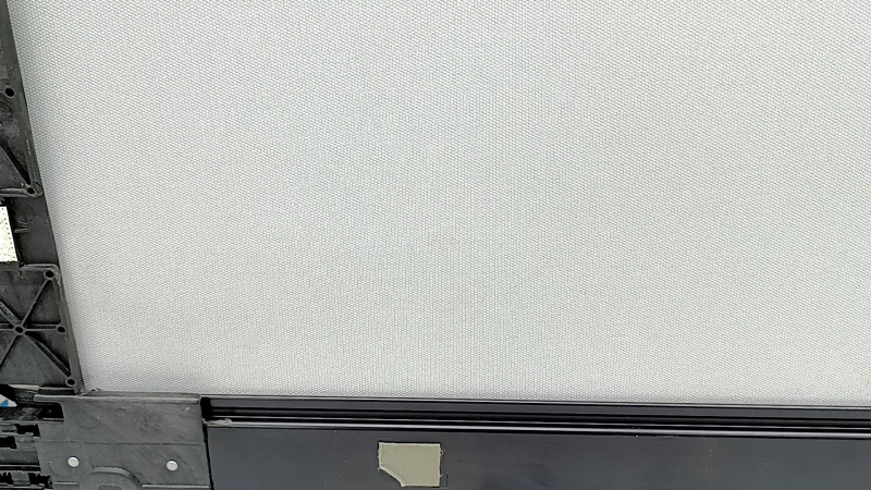 Sunroof assembly Jeep Cherokee KL 14-23 panorama, gray curtain, for cleaning