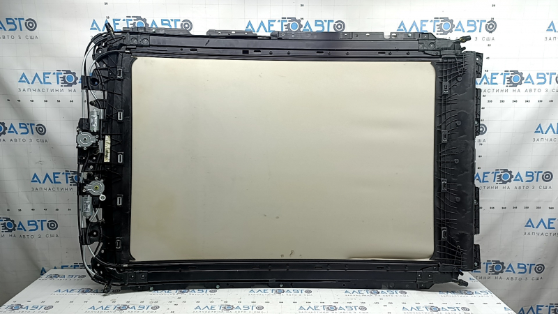 Panorama assembly BMW X7 G07 19-26 Elfenbein-Weiss curtain, dry-cleanable, curtain came out of the groove