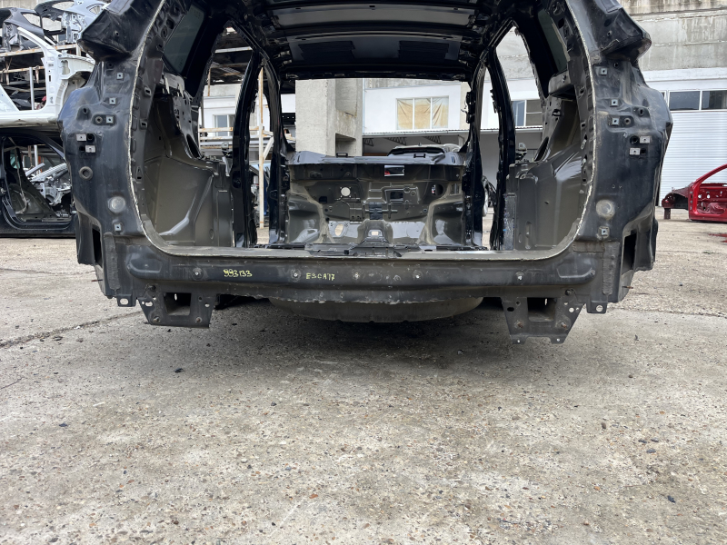Rear panel Ford Escape MK3 13-19 2 parts, on the body, black