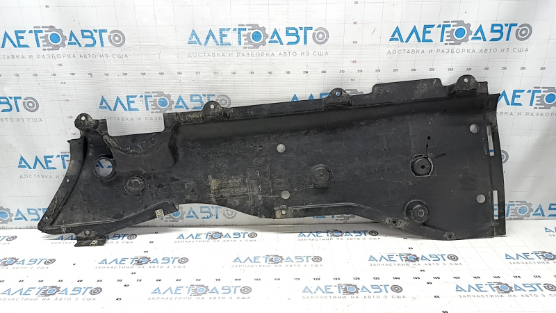 Front right underbody protection Mercedes X167 GLS 20-26 breaks, cracks