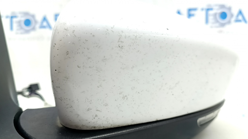Left side mirror assembly Jeep Cherokee KL 14-23 7+7 pins, BSM, heated, backlight, turn signal, white, paint chips