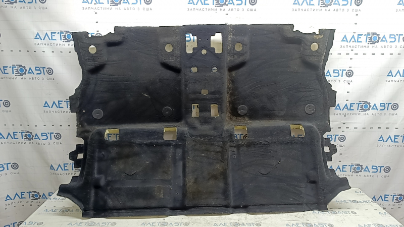 Floor covering for the 2nd row of seats of the BMW X7 G07 19-26 Anthrazit for 6 seats, dry-cleanable