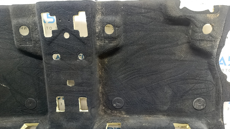Floor covering for the 2nd row of seats of the BMW X7 G07 19-26 Anthrazit for 6 seats, dry-cleanable