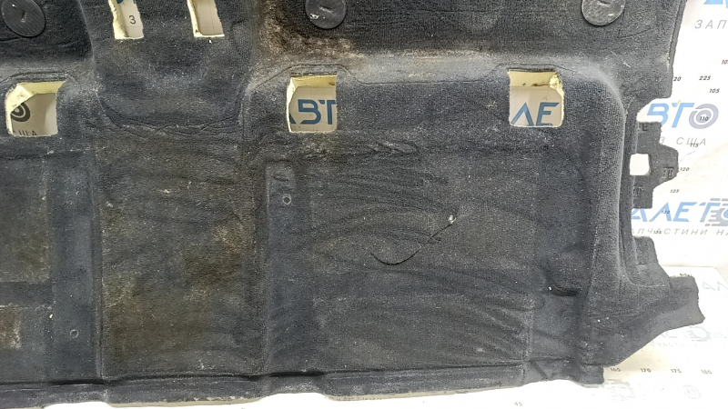 Floor covering for the 2nd row of seats of the BMW X7 G07 19-26 Anthrazit for 6 seats, dry-cleanable