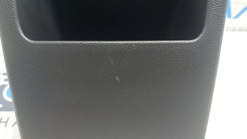 Rear lower center console trim for Chevrolet Equinox EV 24-26, black, scratches, chips