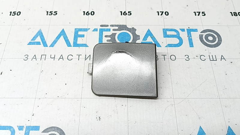 Jeep Cherokee KL 19-23 rear bumper tow hook cap, gray, dented
